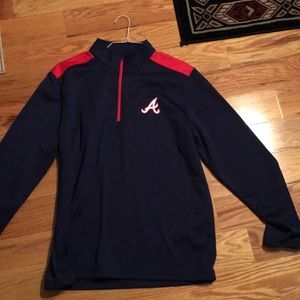 Men’s Atlanta Braves spring training pullover